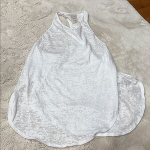 DYI White workout tank, Small